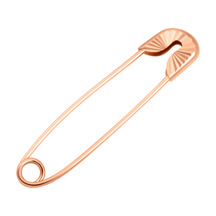 Золотая брошь-булавка.Артикул UG58112010101