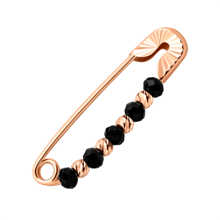 Золотая брошь-булавка.Артикул UG58112010301