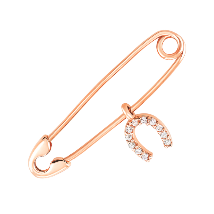 Золота брошка-булавка. Артикул UG5БШ081(4)и