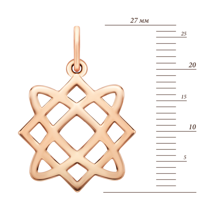 Золота підвіска. Артикул UG5300011/01/00/0