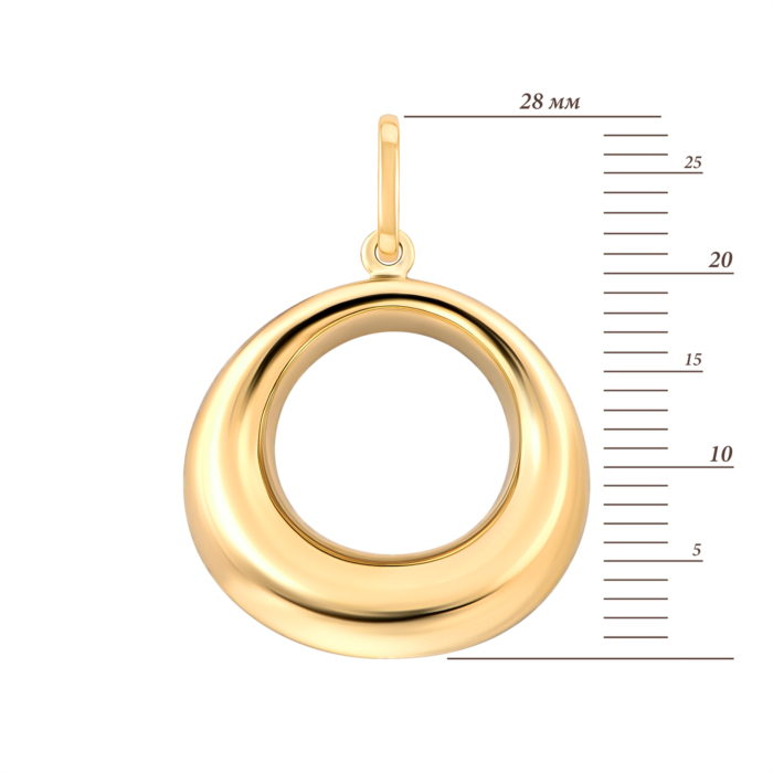 Золота підвіска.Артикул UG53/51/089лб