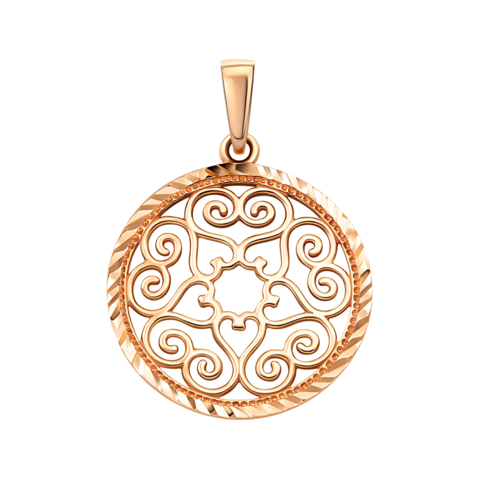 Золота підвіска. Артикул 31206