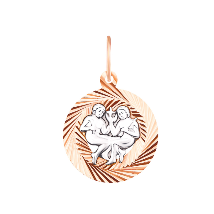 Золота підвіска Близнюки (30511-3/01/3 (30511/бл)