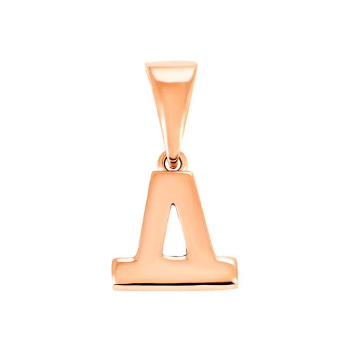 Золота підвіска Літера Д. Артикул UG5ПБ285и