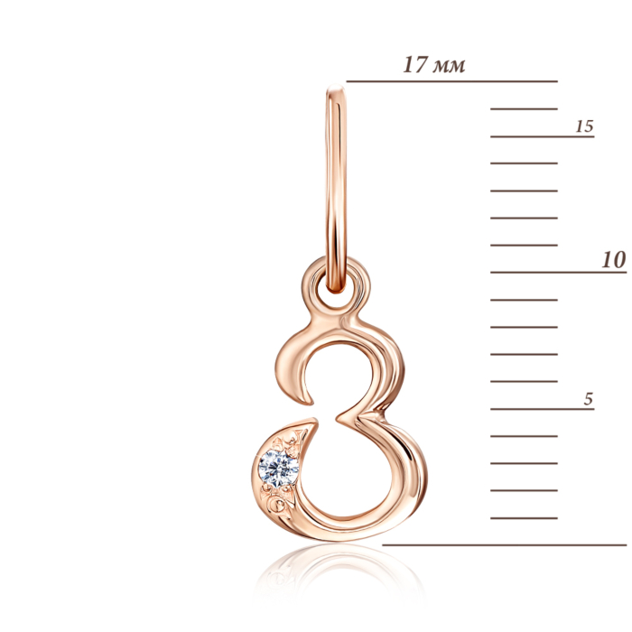 Золота підвіска