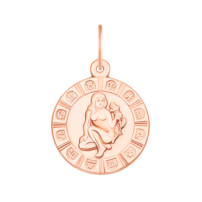 Золота підвіска «Діва». Артикул 30503/дв