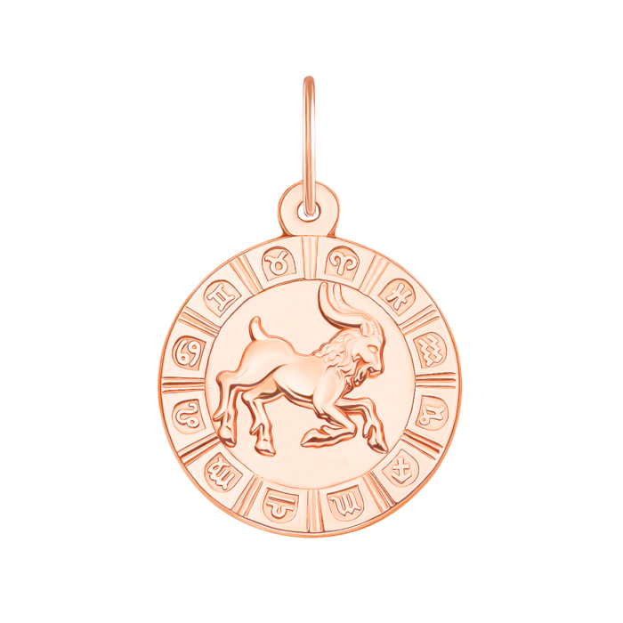 Золота підвіска «Козеріг». Артикул 30503/кз