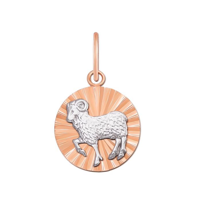 Золота підвіска «Овен». Артикул 30507/ов