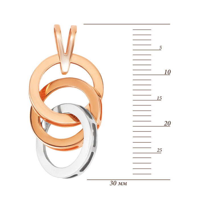 Золота підвіска. Артикул UG5П0263/0