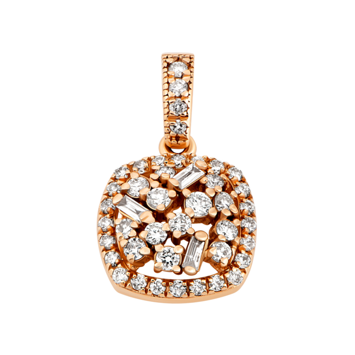 Золота підвіска з діамантами.Артикул UG53101512401 бр