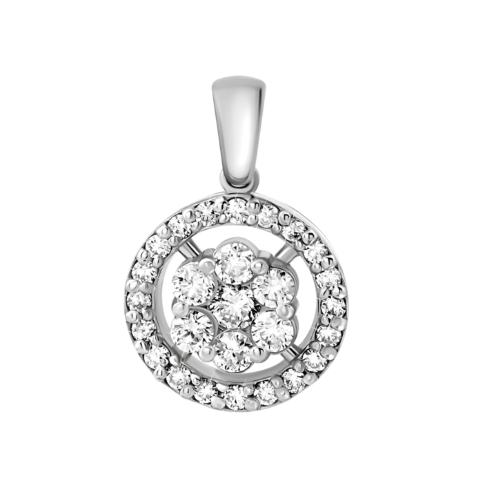 Золота підвіска з діамантами.Артикул UG53111511802