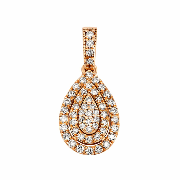 Золота підвіска з діамантами. Артикул UG53111512901 бр