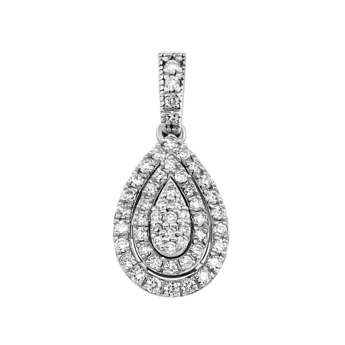 Золота підвіска з діамантами. Артикул UG53111512902 бр