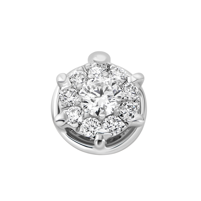 Золота підвіска з діамантами.Артикул UG5B386Б