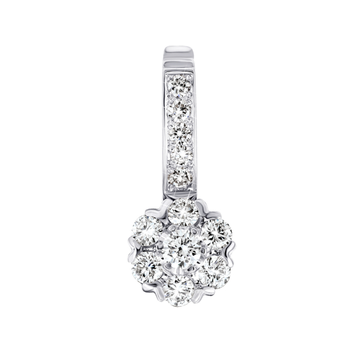 Золота підвіска з діамантами. Артикул UG5Пz7432/1