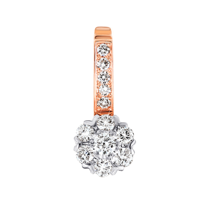 Золота підвіска з діамантами. Артикул UG5Пz7432