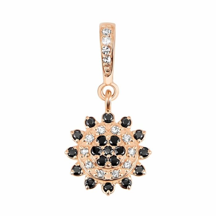 Золота підвіска з діамантами. Артикул UG5ЗК4001