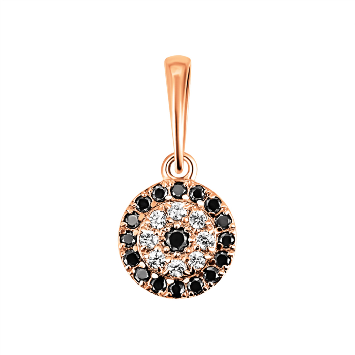 Золота підвіска з діамантами.Артикул UG5ЗК4002