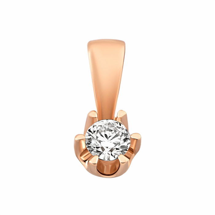 Золота підвіска з діамантом.Артикул UG53102576201