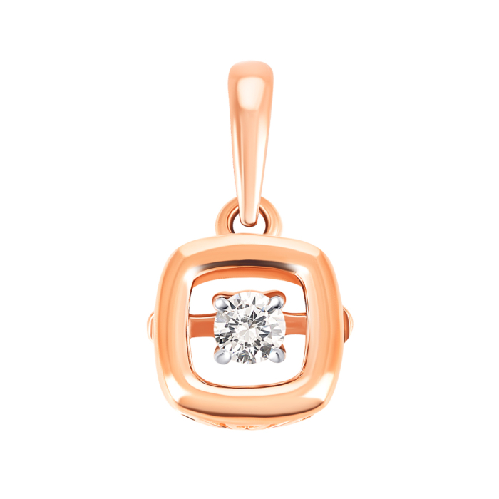 Золота підвіска з діамантом. Артикул UG533453