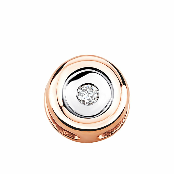 Золота підвіска з діамантом.Артикул UG5880338-К