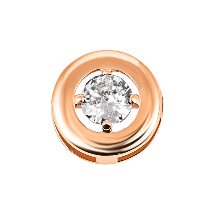 Золота підвіска з фіанітом. Артикул UG5334005