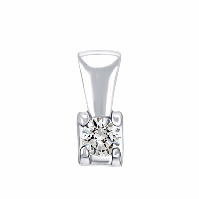 Золота підвіска з фіанітом Royal Zirconia.Артикул UG5П4129/1 Royal