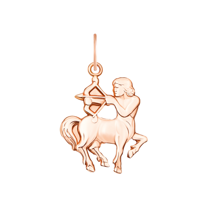 Золота підвіска Стрілець (30509/ст)