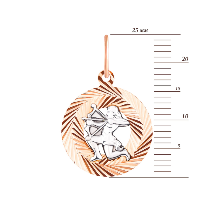 Золота підвіска Стрілець (30511-9/01/3 (30511/ст)