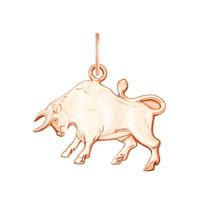 Золота підвіска Телець (30509/тц)