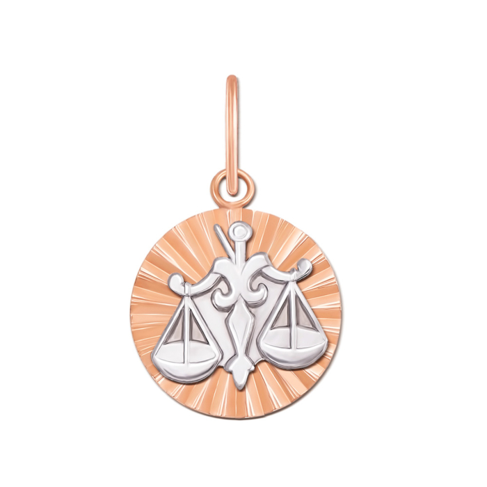 Золота підвіска "Терези". Артикул 30507/тз