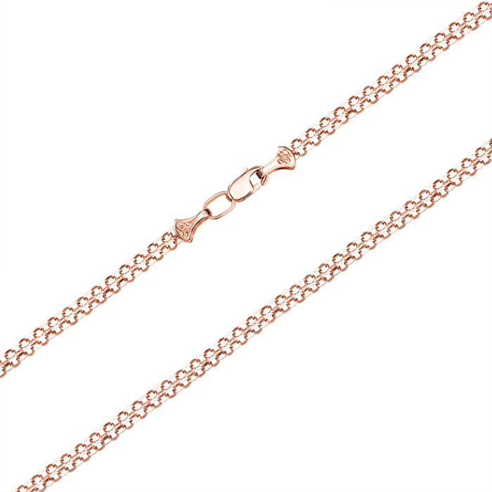 Золотий ланцюжок без вставки. Артикул 66958-7-2/01 (66058/2)