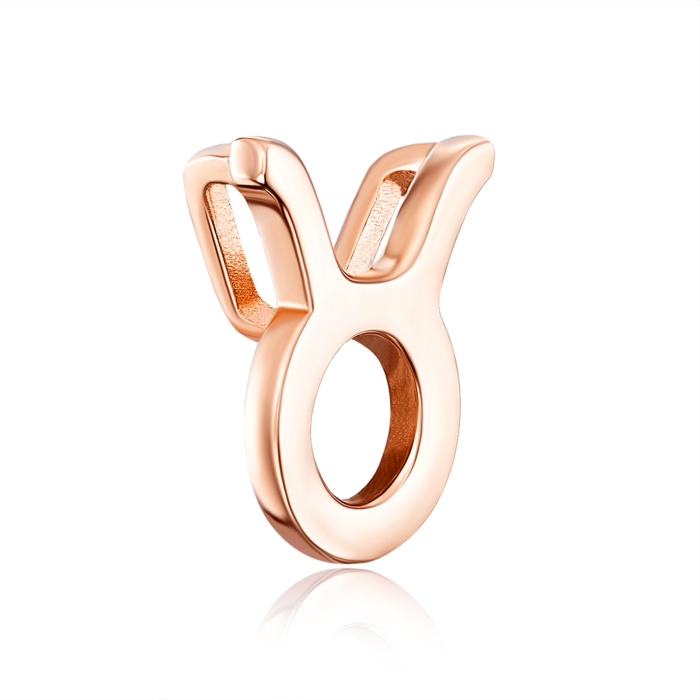 Золота підвіска «Тілець» без вставки. Артикул 31917-2/01/0