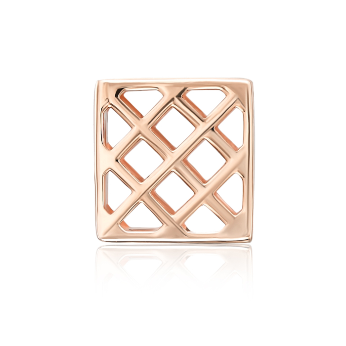 Золота підвіска без вставки. Артикул 32083/01/0