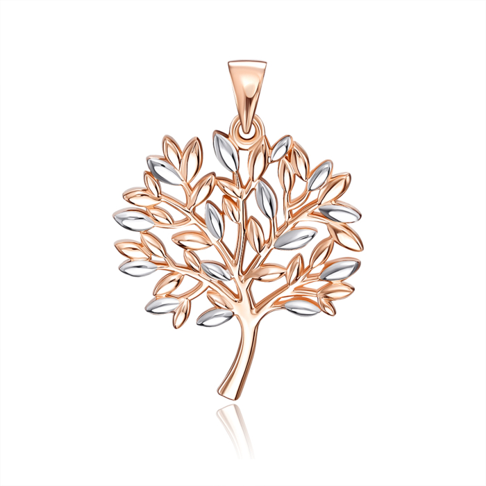 Золота підвіска «Дерева життя» без вставки. Артикул 31915/01/1