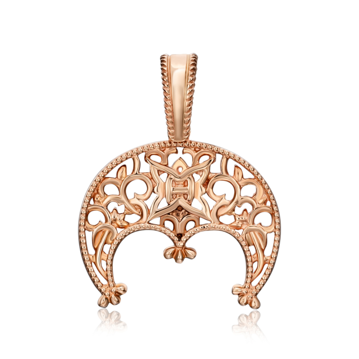 Золота підвіска-оберіг «Лунниця». Артикул 31626