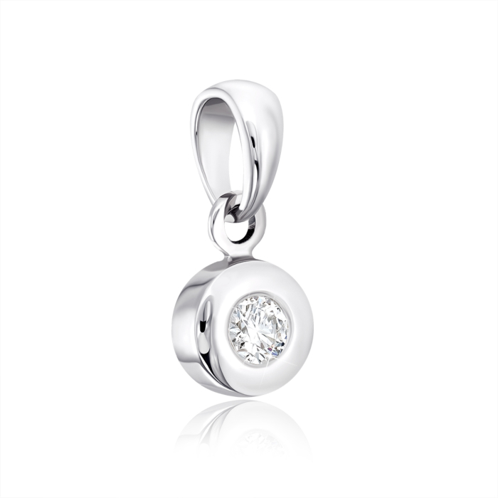 Золота підвіска з діамантом. Артикул 51930/3б