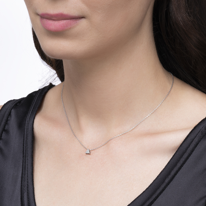 Золота підвіска з діамантами. Артикул 809019/02/1/8007