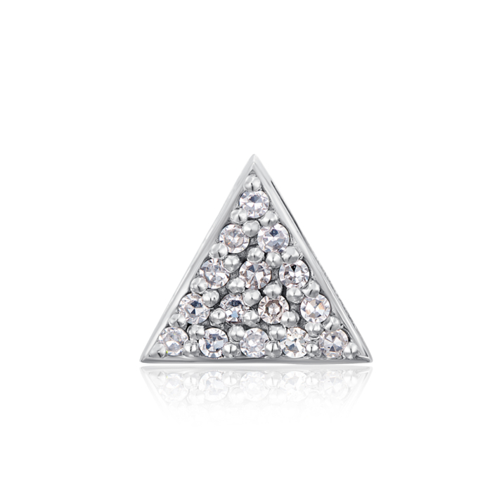 Золота підвіска з діамантами. Артикул 809019/02/1/8007