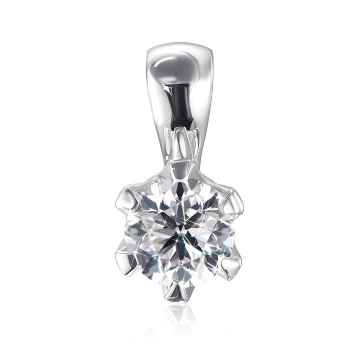 Золота підвіска з діамантом. Артикул 560056/02/1/8023