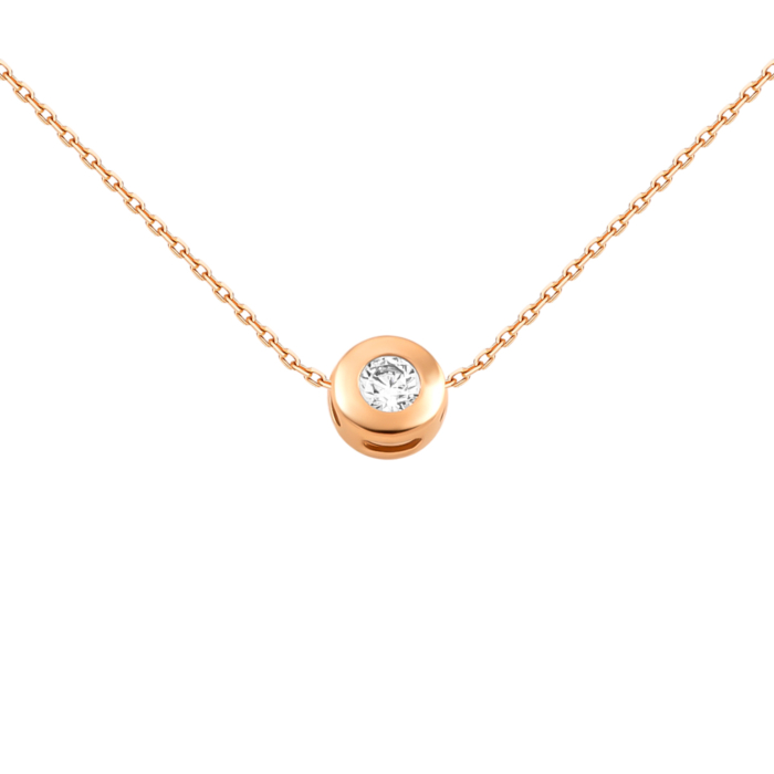 Золоте кольє з фіанітом.Артикул UG5710371810101