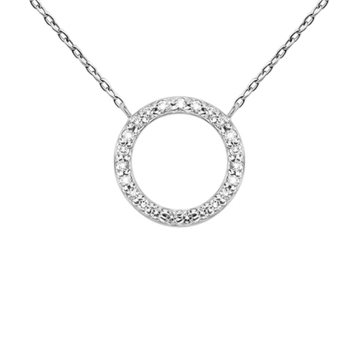 Золотое колье с бриллиантами. Артикул UG57111475202