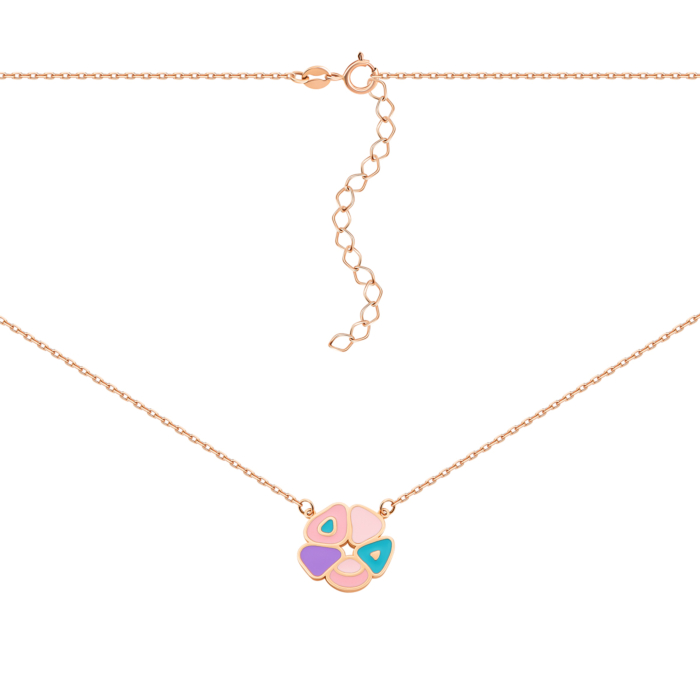 Золотое колье с эмалью.Артикул UG54/21/304