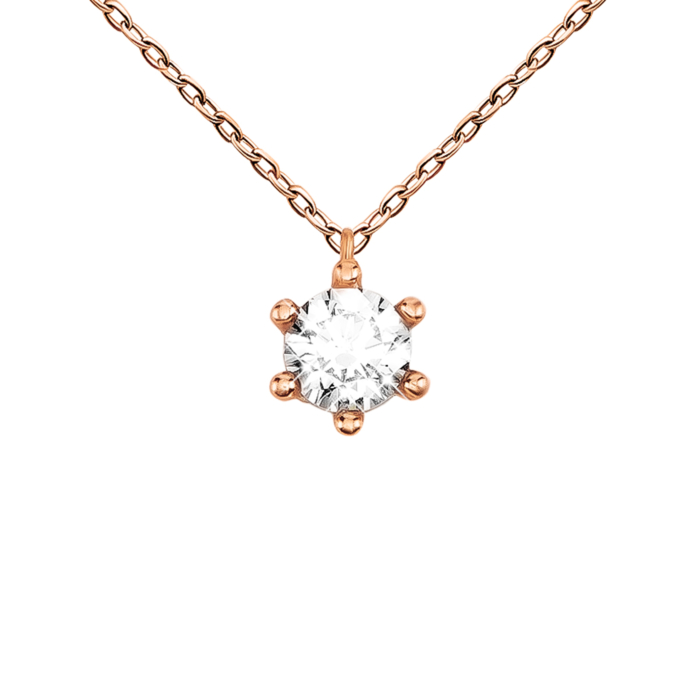 Золотое колье с фианитом. Артикул UG54111011101