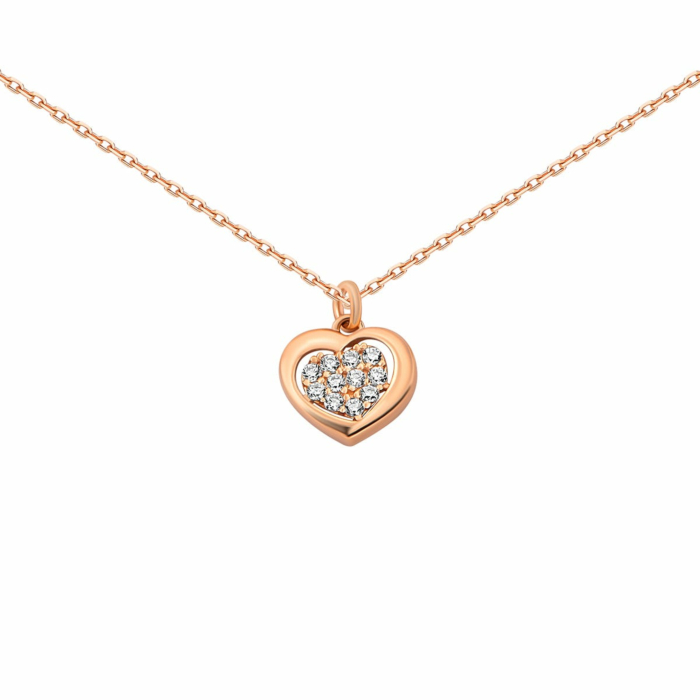 Золотое колье с фианитами. Артикул UG54111011501