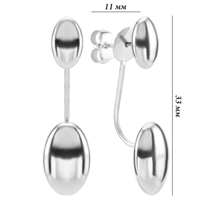 Золоті пусети 2 в 1. Артикул UG52/50/874/1