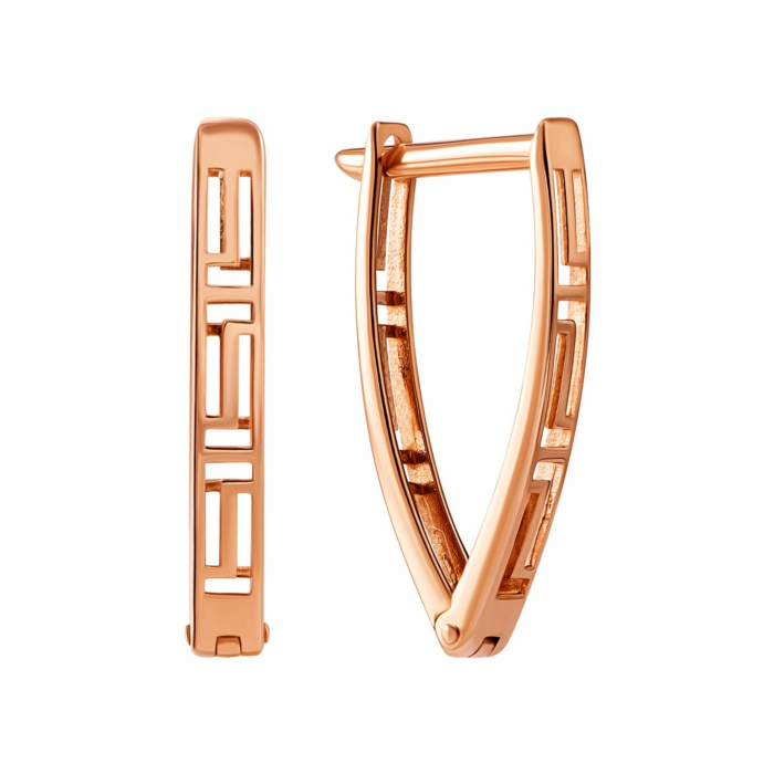 Золотые серьги.Артикул UG520/0243/00/01/01