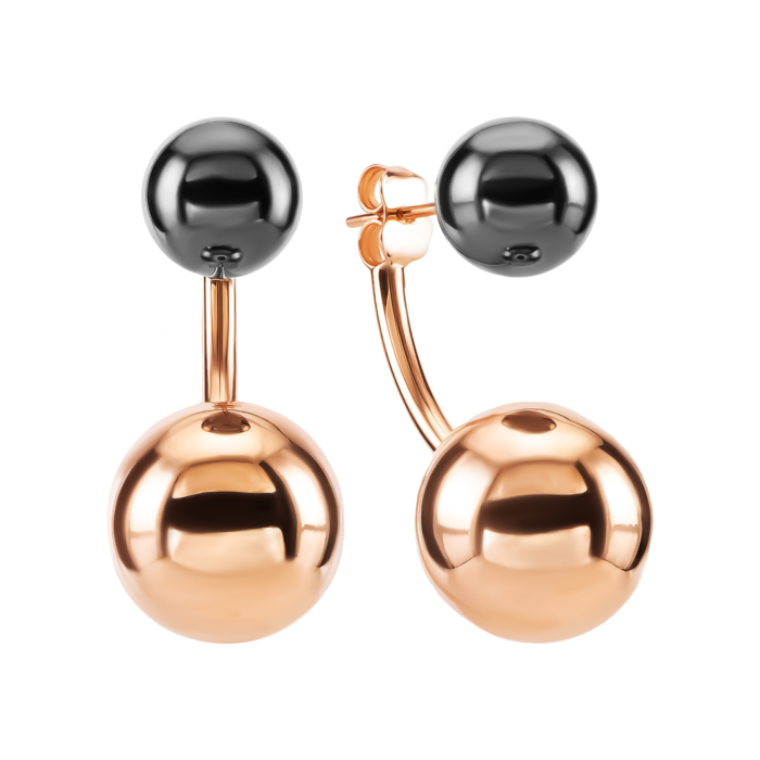 Золотые серьги-джекеты. Артикул UG52/50/879