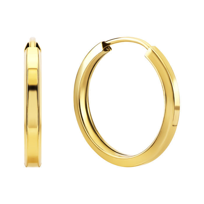 Золотые серьги-конго.Артикул UG52/40/244/2