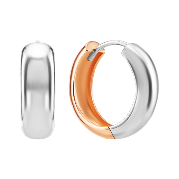 Золотые серьги-конго. Артикул UG52/40/232 чб